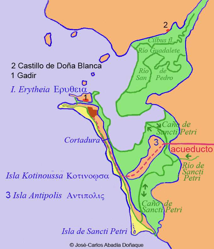 Bahia de Cadiz en la Antigüedad Bahia de Cadiz en la Antigüedad