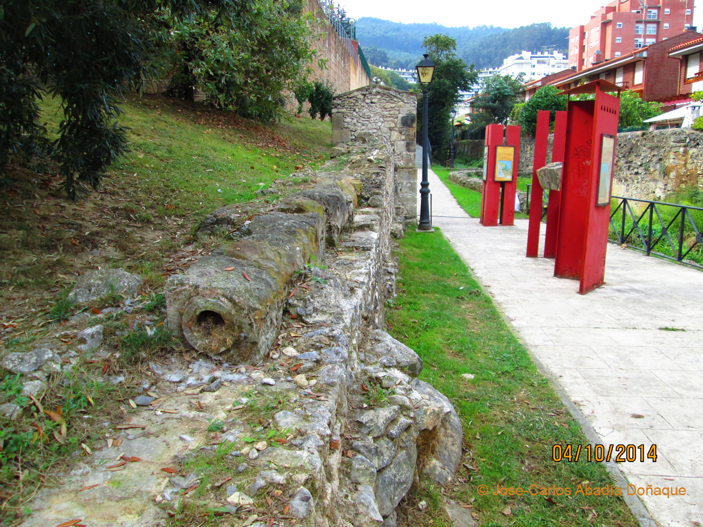 Arqueta acueducto de Flaviobriga 450
