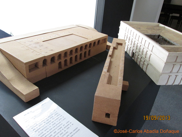 Maqueta del Criptopórtico Maqueta del Criptopórtico
